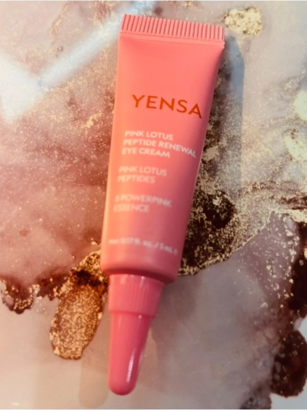 YENSA Beauty Pink Lotus Peptide Renewal Eye Cream
